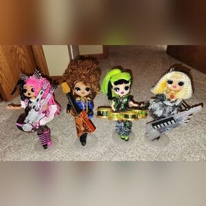 LOL Fashion Dolls Set with Instruments